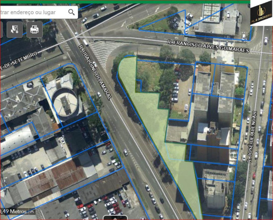 Imagem Terreno à Venda, 1.110 m² em Cristo Rei - Curitiba