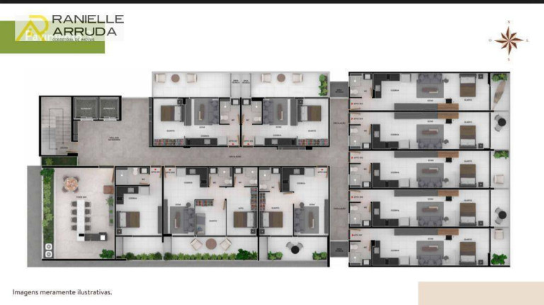 Imagem Apartamento com 2 Quartos à Venda, 60 m² em Bessa - João Pessoa Imagem Apartamento com 2 Quartos à Venda, 60 m² em Bessa - João Pessoa