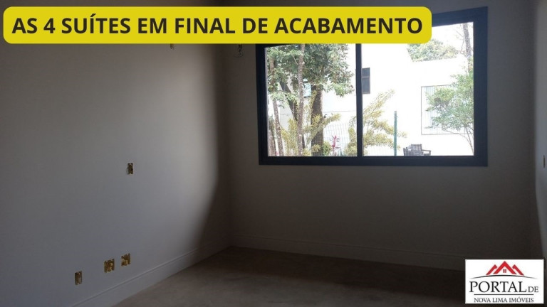 Imagem Casa com 4 Quartos à Venda, 382 m² em Quintas Do Sol - Nova Lima
