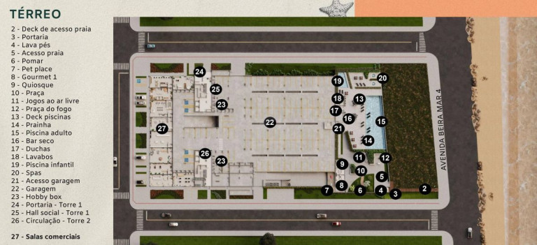 Apartamento com 2 Quartos à Venda, 72 m² em Princesa Do Mar - Itapoá