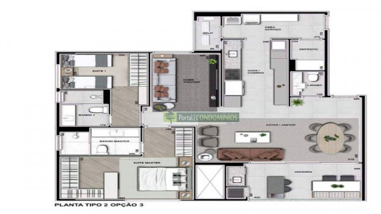 Imagem Imóvel com 3 Quartos à Venda, 252 m² em Cabral - Curitiba