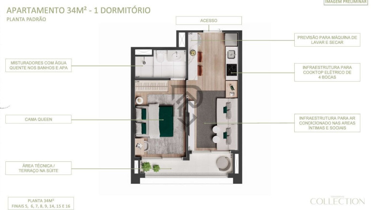 Imagem Apartamento com 1 Quarto à Venda, 34 m² em Vila Mariana - São Paulo Imagem Apartamento com 1 Quarto à Venda, 34 m² em Vila Mariana - São Paulo