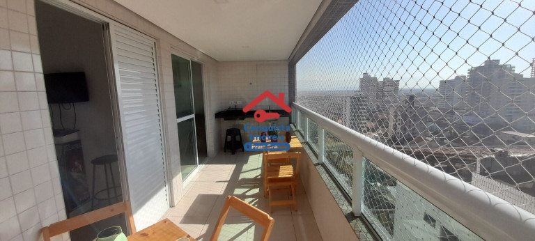 Imagem Apartamento com 2 Quartos à Venda, 82 m² em Guilhermina - Praia Grande