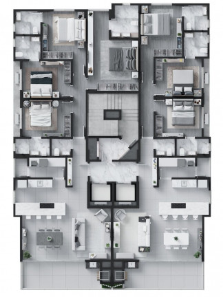 Imagem Imóvel com 3 Quartos à Venda, 125 m² em Meia Praia - Itapema