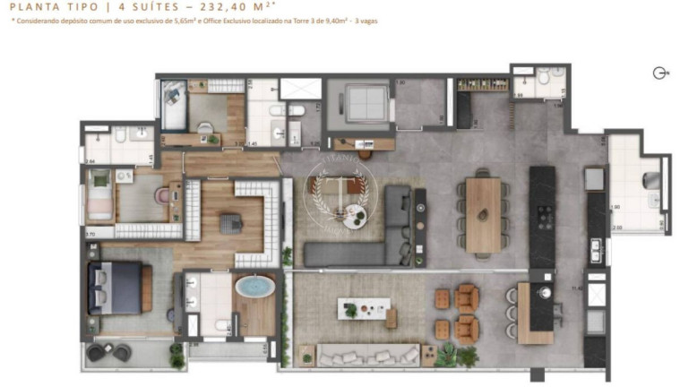 Imagem Apartamento com 4 Quartos à Venda, 232 m² em Alto Da Lapa - São Paulo Imagem Apartamento com 4 Quartos à Venda, 232 m² em Alto Da Lapa - São Paulo