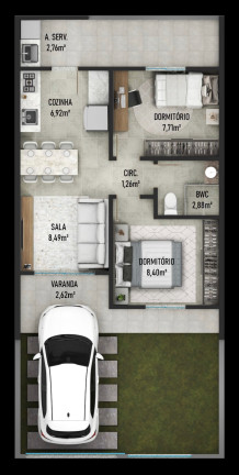 Imagem Casa com 2 Quartos à Venda, em Itajuba - Barra Velha Imagem Casa com 2 Quartos à Venda, em Itajuba - Barra Velha