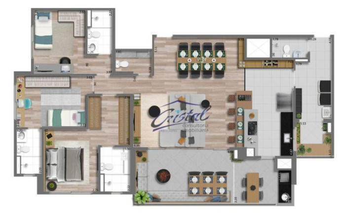 Imagem Apartamento com 3 Quartos à Venda, 132 m² em Morumbi - São Paulo Imagem Apartamento com 3 Quartos à Venda, 132 m² em Morumbi - São Paulo