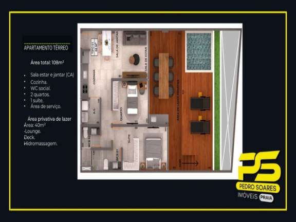 Imagem Imóvel com 3 Quartos à Venda, 216 m² em Bessa - João Pessoa Imagem Imóvel com 3 Quartos à Venda, 216 m² em Bessa - João Pessoa