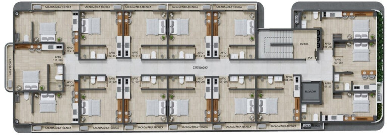 Imagem Apartamento com 1 Quarto à Venda, 27 m² em Bessa - João Pessoa Imagem Apartamento com 1 Quarto à Venda, 27 m² em Bessa - João Pessoa