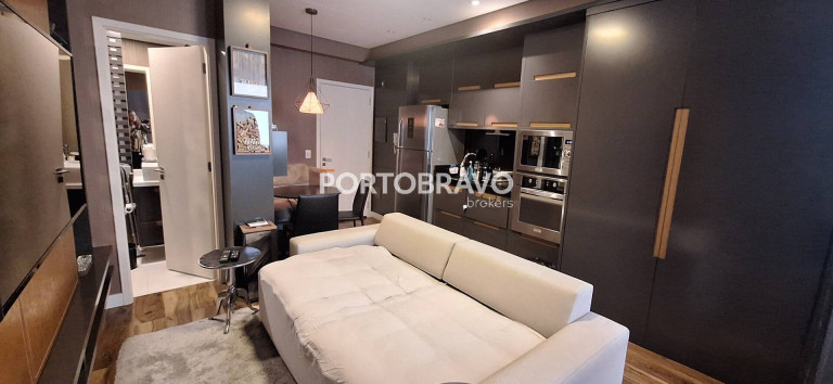 Imagem Apartamento com 1 Quarto para Alugar, 50 m² em Tamboré - Santana De Parnaíba Imagem Apartamento com 1 Quarto para Alugar, 50 m² em Tamboré - Santana De Parnaíba