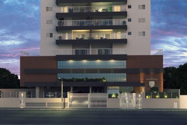 Imagem Apartamento com 2 Quartos à Venda, 74 m² em Guilhermina - Praia Grande