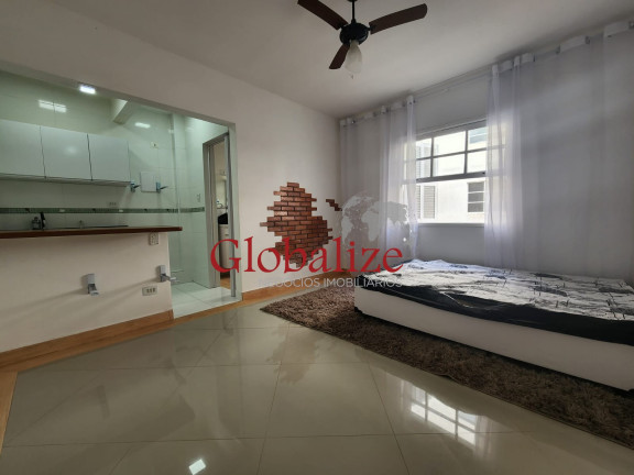 Kitnet com 1 Quarto à Venda, 23 m² em Ponta Da Praia - Santos