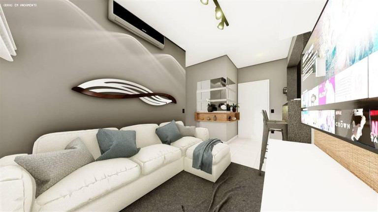 Imagem Apartamento com 2 Quartos à Venda, 66 m² em Vila Caiçara - Praia Grande