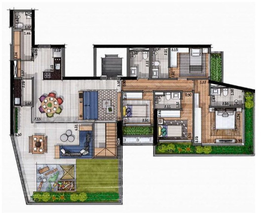 Imagem Apartamento com 4 Quartos à Venda, 167 m² em Brooklin Paulista - São Paulo Imagem Apartamento com 4 Quartos à Venda, 167 m² em Brooklin Paulista - São Paulo