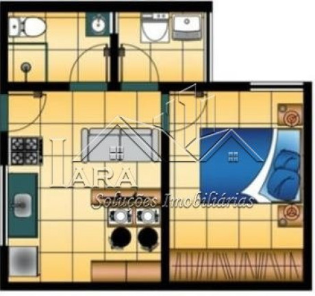 Imagem Apartamento com 1 Quarto à Venda, em Itaquera - São Paulo Imagem Apartamento com 1 Quarto à Venda, em Itaquera - São Paulo