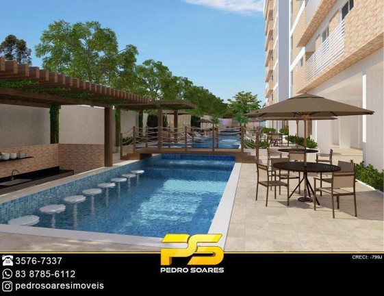 Imagem Apartamento com 1 Quarto à Venda, 43 m² em Jardim Cidade Universitária - João Pessoa Imagem Apartamento com 1 Quarto à Venda, 43 m² em Jardim Cidade Universitária - João Pessoa