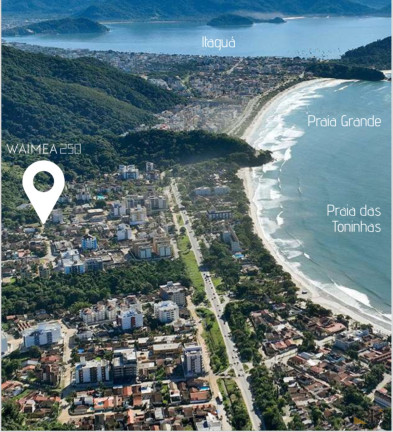 Imagem Apartamento com 1 Quarto à Venda, 39 m² em Toninhas - Ubatuba