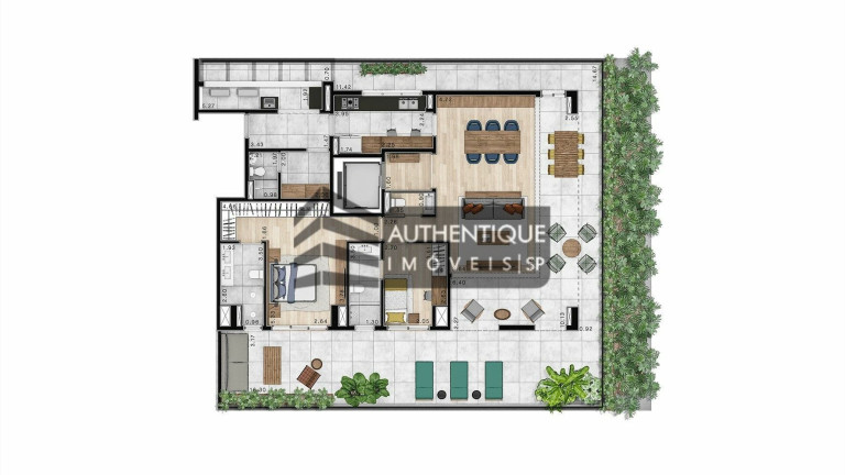 Imagem Apartamento com 2 Quartos à Venda, 134 m² em Jardins - São Paulo Imagem Apartamento com 2 Quartos à Venda, 134 m² em Jardins - São Paulo