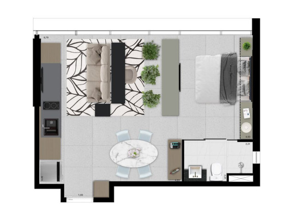 Imagem Apartamento com 2 Quartos à Venda, 38 m² em Perdizes - São Paulo Imagem Apartamento com 2 Quartos à Venda, 38 m² em Perdizes - São Paulo