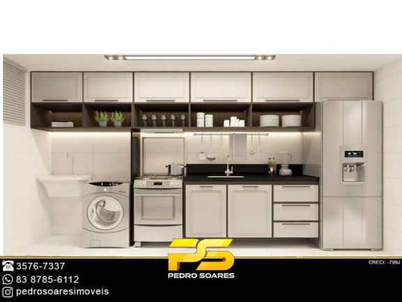 Imagem Apartamento com 1 Quarto à Venda, 43 m² em Jardim Cidade Universitária - João Pessoa Imagem Apartamento com 1 Quarto à Venda, 43 m² em Jardim Cidade Universitária - João Pessoa
