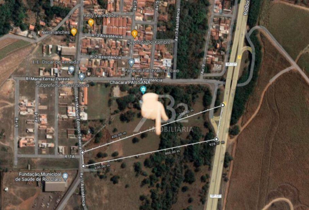 Imóvel à Venda, 24.767 m² em Jardim Novo - Rio Claro