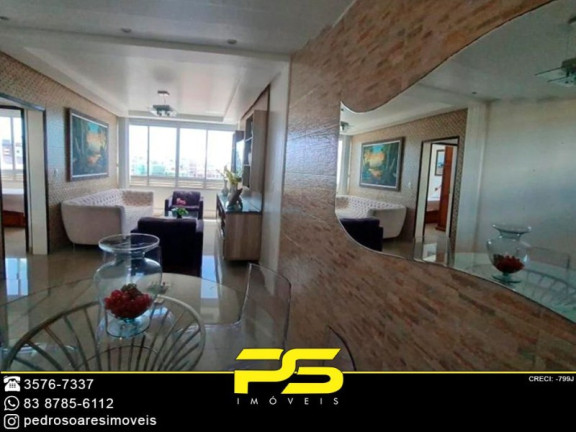 Imagem Apartamento com 3 Quartos à Venda, 110 m² em Cabo Branco - João Pessoa Imagem Apartamento com 3 Quartos à Venda, 110 m² em Cabo Branco - João Pessoa