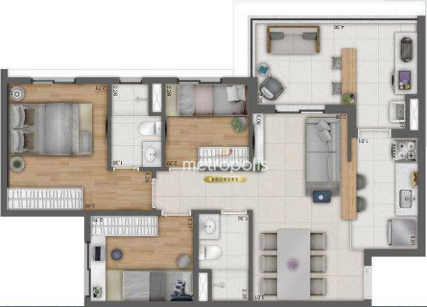 Imagem Apartamento com 3 Quartos à Venda, 69 m² em Butantã - São Paulo Imagem Apartamento com 3 Quartos à Venda, 69 m² em Butantã - São Paulo
