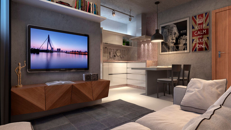 Imagem Apartamento com 1 Quarto à Venda, 35 m² em Rebouças - Curitiba