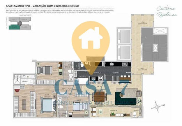 Imagem Apartamento com 4 Quartos à Venda, 130 m² em Lourdes - Belo Horizonte