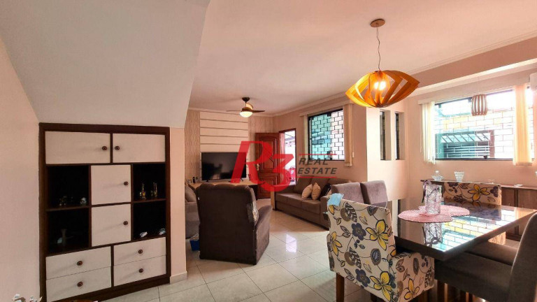 Imagem Casa com 3 Quartos à Venda, 142 m² em Aparecida - Santos Imagem Casa com 3 Quartos à Venda, 142 m² em Aparecida - Santos