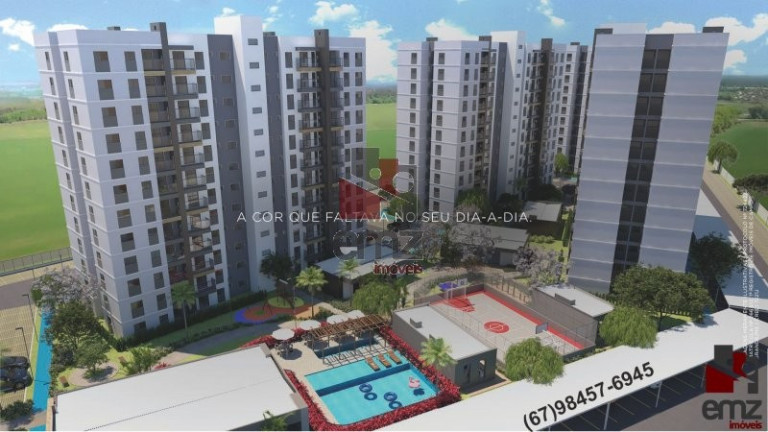 Imagem Apartamento com 2 Quartos à Venda, 53 m² em Vivendas Do Parque - Campo Grande