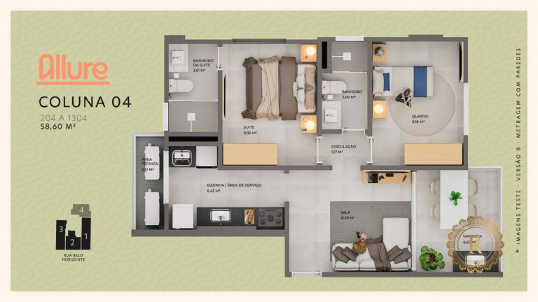 Imagem Apartamento com 2 Quartos à Venda, 58 m² em Praia Do Morro - Guarapari Imagem Apartamento com 2 Quartos à Venda, 58 m² em Praia Do Morro - Guarapari