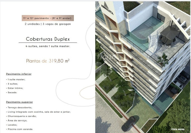 Imagem Apartamento com 3 Quartos à Venda, 161 m² em Praia Brava - Itajaí