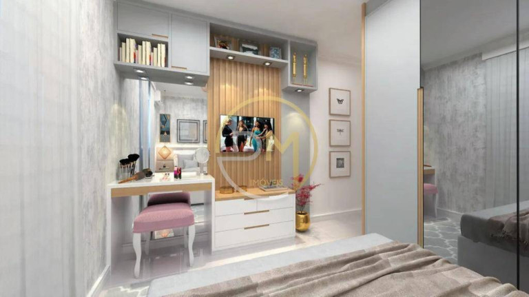 Imagem Apartamento com 2 Quartos à Venda, 50 m² em Perequê - Porto Belo