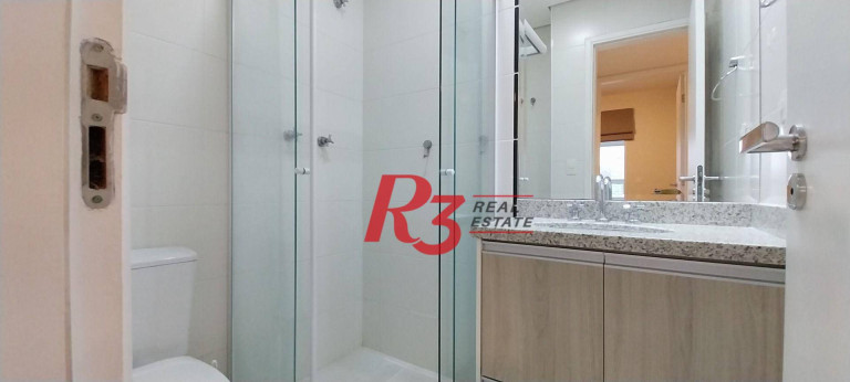 Imagem Apartamento com 1 Quarto para Alugar, 50 m² em Gonzaga - Santos