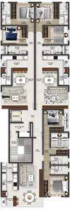 Imagem Apartamento com 2 Quartos à Venda, 79 m² em Centro - Balneário Piçarras Imagem Apartamento com 2 Quartos à Venda, 79 m² em Centro - Balneário Piçarras