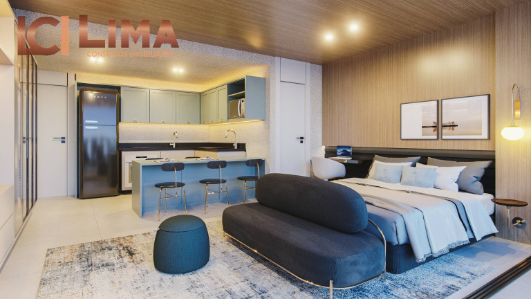 Imagem Apartamento com 1 Quarto à Venda, 38 m² em Engenheiro Luciano Cavalcante - Fortaleza