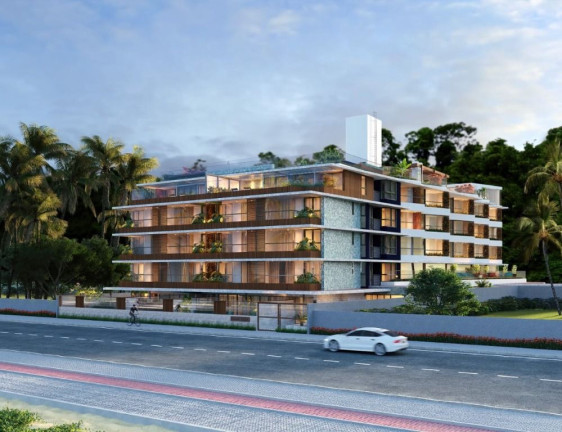 Apartamento com 2 Quartos à Venda, 58 m² em Cabo Branco - João Pessoa