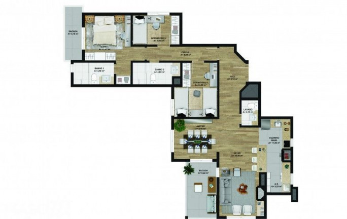 Imagem Apartamento com 1 Quarto à Venda, 4.748 m² em Bavária - Gramado Imagem Apartamento com 1 Quarto à Venda, 4.748 m² em Bavária - Gramado