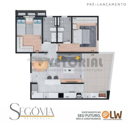 Imagem Apartamento com 2 Quartos à Venda, 72 m² Imagem Apartamento com 2 Quartos à Venda, 72 m²