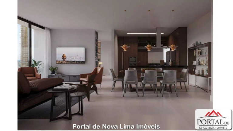 Imagem Apartamento com 2 Quartos à Venda, 66 m² em Alphaville Lagoa Dos Ingleses - Nova Lima
