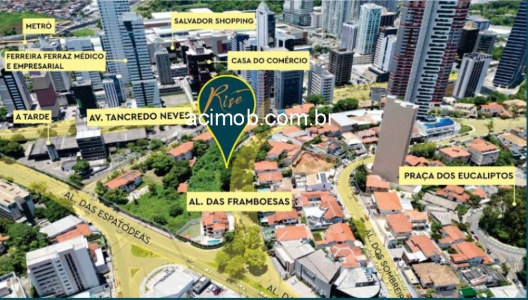 Imagem Imóvel com 2 Quartos à Venda, 65 m² em Caminho Das árvores - Salvador
