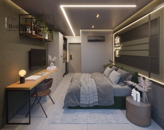 Imagem Apartamento com 1 Quarto à Venda, 23 m² em Cabo Branco - João Pessoa