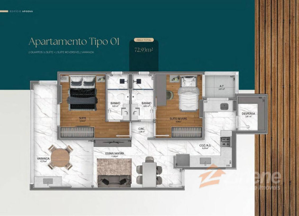 Imagem Apartamento com 2 Quartos à Venda, 66 m² em Enseada Azul - Guarapari Imagem Apartamento com 2 Quartos à Venda, 66 m² em Enseada Azul - Guarapari