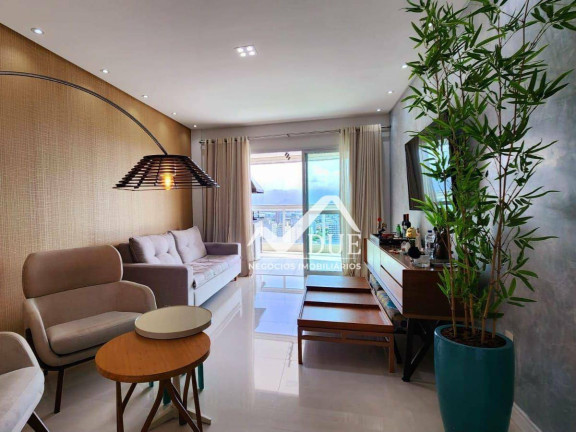 Imagem Apartamento com 3 Quartos à Venda, 124 m² em Boqueirão - Santos Imagem Apartamento com 3 Quartos à Venda, 124 m² em Boqueirão - Santos