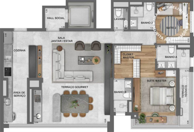 Imagem Apartamento com 3 Quartos à Venda, 119 m² em Vila Mariana - São Paulo