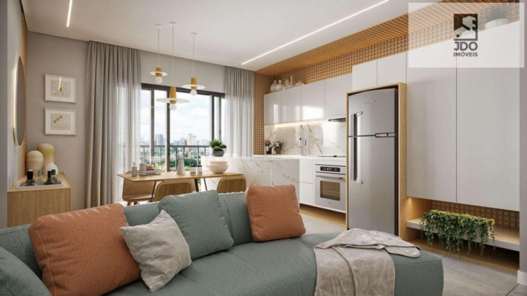 Imagem Apartamento com 2 Quartos à Venda, 54 m² em água Verde - Curitiba