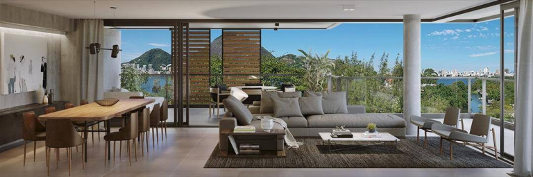 Imagem Apartamento com 3 Quartos à Venda, 164 m² em Lagoa - Rio De Janeiro Imagem Apartamento com 3 Quartos à Venda, 164 m² em Lagoa - Rio De Janeiro