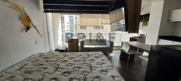 Imagem Apartamento com 1 Quarto para Alugar, 36 m² em Brooklin  - São Paulo