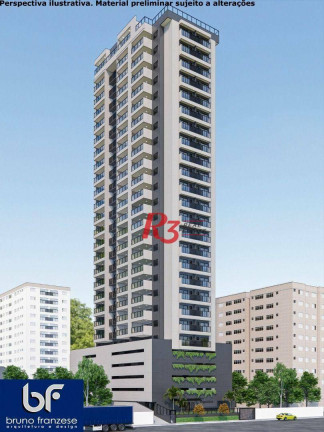 Imagem Apartamento com 1 Quarto à Venda, 39 m² em José Menino - Santos Imagem Apartamento com 1 Quarto à Venda, 39 m² em José Menino - Santos